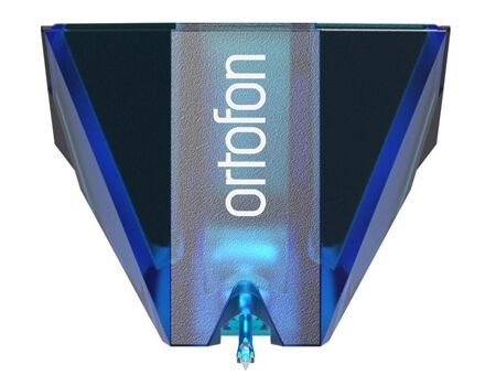 Ortofon 2 MR Blue schwarz/blau Tonabnehmer & Nadel Vorderseite