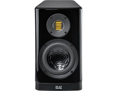 ELAC Vela BS 403.2 /Stück Passive Kompaktlautsprecher schwarz hochlanz Vorderseite