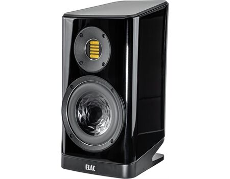ELAC Vela BS 403.2 /Stück Passive Kompaktlautsprecher schwarz hochlanz Seitenansicht 2