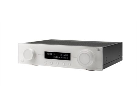 JBL MA710 AV Receiver & Verstärker weiß Seitenansicht