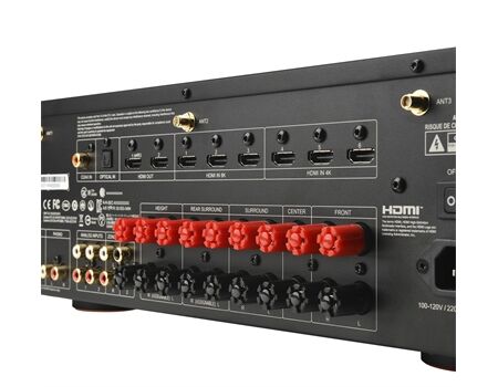 JBL MA9100HP AV Receiver & Verstärker weiß Rückseite R