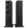 JBL STAGE 280F /Stück Passive Standlautsprecher schwarz Vorderseite
