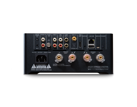 NAD M10 V3 schwarz hinten