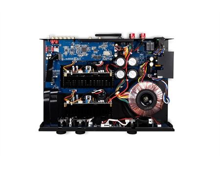 Audiolab 7000A aluminium schwarz Platine