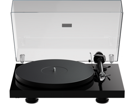 Pro-Ject Debut Evo 2 Schwarz Hochglanz Vorderseite Bild