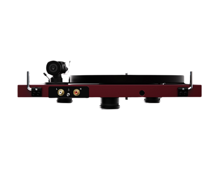 Pro-Ject Debut Evo 2 Schwarz Hochglanz Rückseite Bild