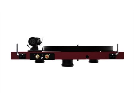 Pro-Ject Debut Evo 2 Schwarz Hochglanz Rückseite Bild