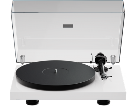 Pro-Ject Debut Evo 2 Weiß Hochglanz Vorderseite Bild