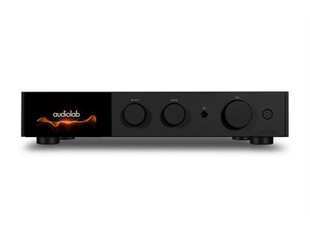 Audiolab 9000A aluminium schwarz Vorderseite Bild