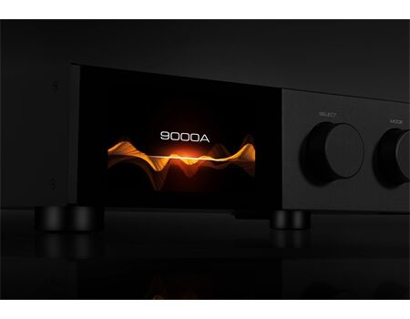 Audiolab 9000A aluminium schwarz Frontansicht Bild