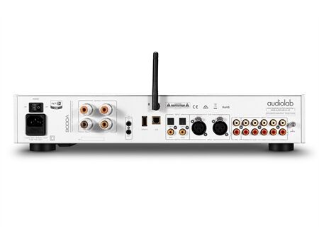 Audiolab 9000A alu/silber Rückseite Bild