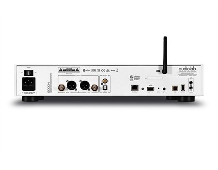 Audiolab 9000N silber Rückseite Bild