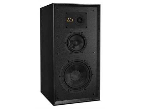 Wharfedale Super Linton Schwarz Passive Kompaktlautsprecher Vorderseite