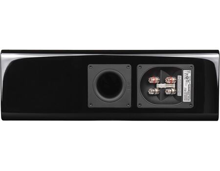 ELAC SOLANO CC 281.2 Schwarz Hochglanz Passive Standlautsprecher Rückseite