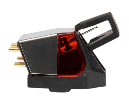 Rega ND3 MM-Tonabnehmer rot seitlich