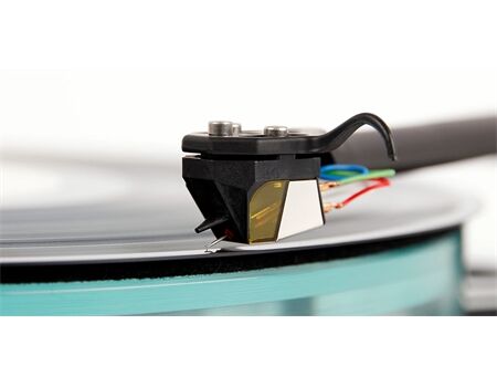 Rega ND7 MM-Tonabnehmer Schwarz/gelb Lifestylebild