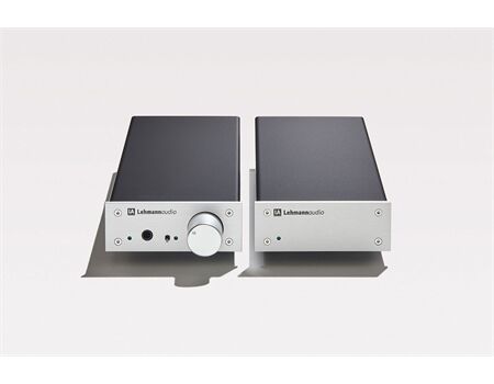 Lehmannaudio Phonolith silber MM/MC Vorverstärker Vorderseite