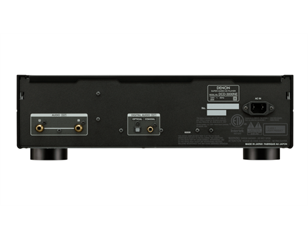 Denon DCD-3000NE SACD Player Schwarz Rückseite