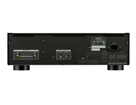 Denon DCD-3000NE SACD Player Schwarz Rückseite