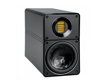 Elac BS 312.2 Elegant /Stück Passive Kompaktlautsprecher Schwarz Hochglanz Seitenansicht
