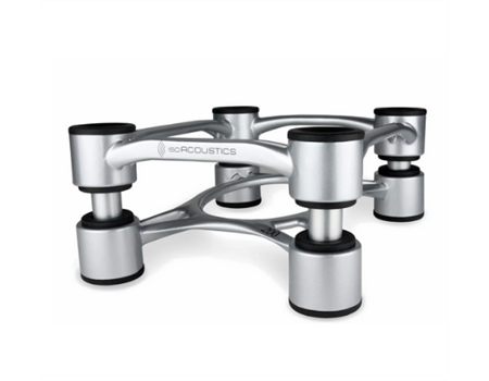 IsoAcoustics Aperta 200 Lautsprecherständer Silber