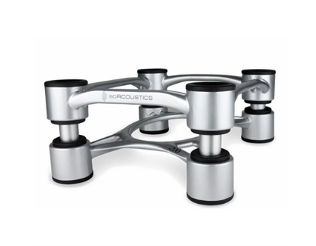 IsoAcoustics Aperta 200 Lautsprecherständer Silber