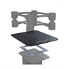 Aperta 200 Platter / Unterplatten Beispiel Schwarz