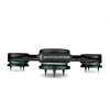 IsoAcoustics Aperta Sub Lautsprecherständer Schwarz