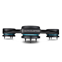 IsoAcoustics Aperta Sub XL Gerätefüße/Dämpfer Schwarz