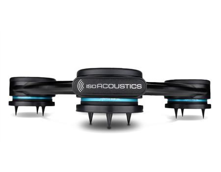 IsoAcoustics Aperta Sub XL Gerätefüße/Dämpfer Schwarz