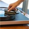 Audioquest Plattenbürste antistatisch Silber