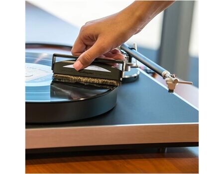 Audioquest Plattenbürste antistatisch Silber