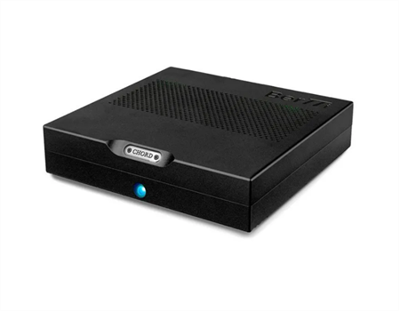 Chord Electronics Bertti Endstufe Jet Black Seite