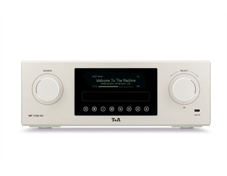 T+A MP 3100 HV G3 Silber Frontansicht