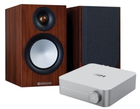 Monitor Audio Silver 50 7G + WiiM Amp + LS Kabel