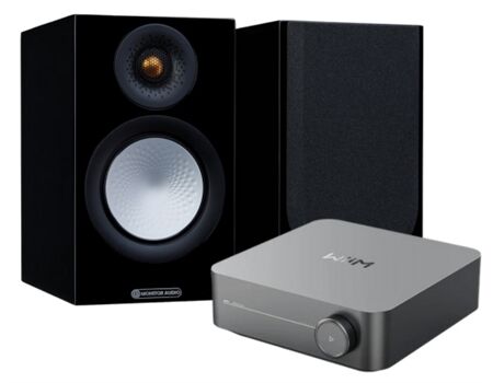 Monitor Audio Silver 50 7G + WiiM Amp + LS Kabel