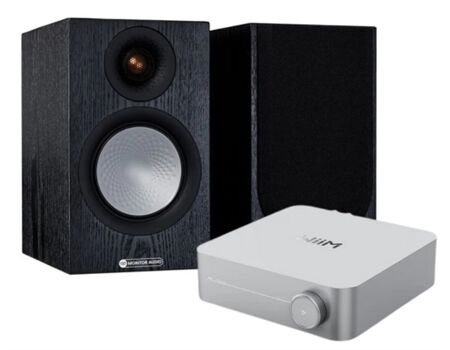 Monitor Audio Silver 50 7G + WiiM Amp + LS Kabel