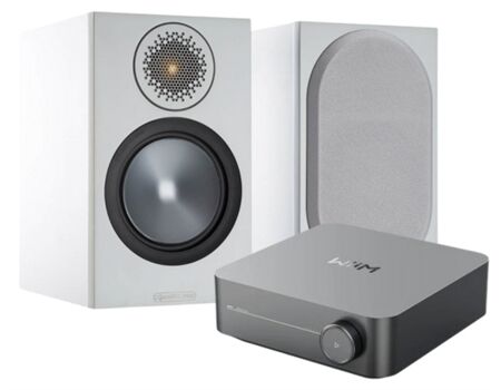 Monitor Audio Bronze 50 6G + WiiM Amp + LS Kabel /Bundle