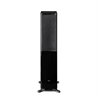 ELAC SOLANO FS 287.2 Schwarz Hochglanz Passive Standlautsprecher Vorderseite + Abdeckung