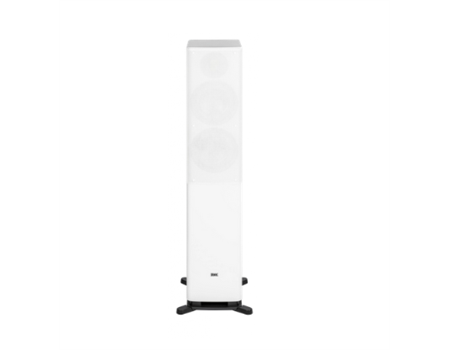 ELAC SOLANO FS 287.2 weiss hochglanz Passive Standlautsprecher Vorderseite + Abdeckung