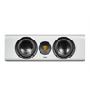ELAC SOLANO CC 281.2 weiss hochgalnz Passive Standlautsprecher Vorderseite