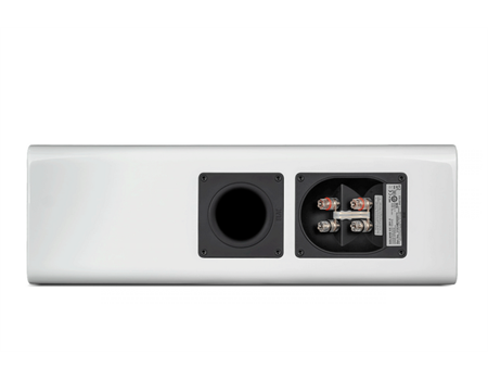 ELAC SOLANO CC 281.2 weiss hochgalnz Passive Standlautsprecher Rückseite