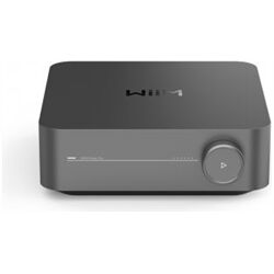 WiiM Amp Pro Steamer space grey Vorderseite