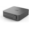 WiiM Amp Pro Steamer space grey Seietnansicht