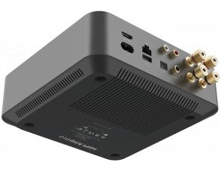 WiiM Amp Pro Steamer space grey Unterseite