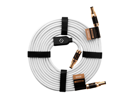 Silent Angel Bastei DC Strom-Kabel 12V Silber 0,2m Snowy White