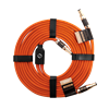 Silent Angel Bastei DC Strom-Kabel 5V Kupfer 0,2m Light Orange