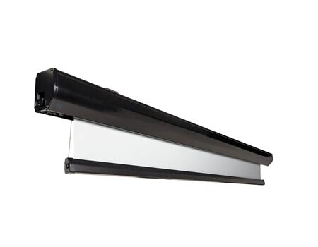 Celexon Tension Home Cinema Plus CLR UST Motorisierte Leinwände weiß Nahansicht