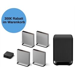 Sony Theatre Quad Surround System + SA-SW5 Subwoofer