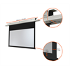 Celexon Deckeneinbau Leinwand Motor Expert Motorisiert schwarz/weiß 112 Zoll Maße nah